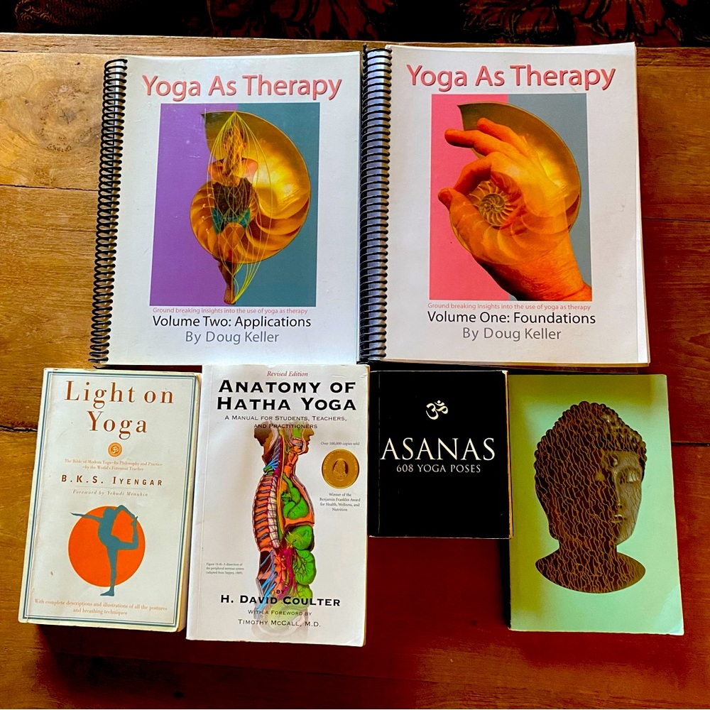 Yoga As Therapy Volumes 1 & 2 Plus 4 Other Yoga Books